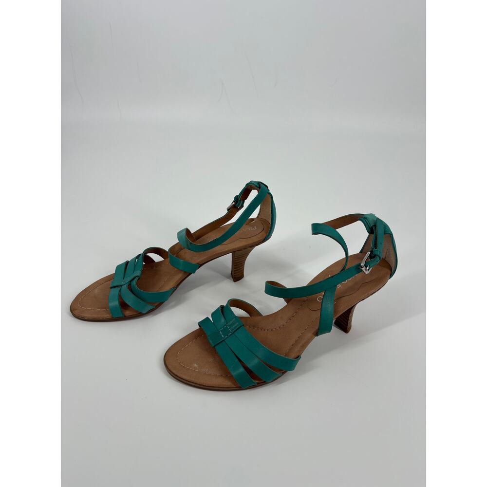 Franco Sarto Teal Sandals (SB8) - Picture 5 of 6